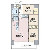 愛知県名古屋市西区康生通１丁目（賃貸マンション3LDK・2階・72.00㎡） その2