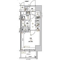 愛知県名古屋市北区稚児宮通２丁目（賃貸マンション1K・9階・25.50㎡） その2