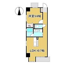 愛知県名古屋市守山区四軒家１丁目（賃貸マンション1LDK・5階・41.10㎡） その2