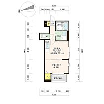 愛知県名古屋市守山区金屋１丁目（賃貸アパート1DK・2階・27.24㎡） その2