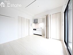 名鉄瀬戸線 森下駅 徒歩7分の賃貸マンション 11階ワンルームのリビング/ダイニング