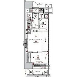 CRESTTAPPOZONE2 1LDKの間取図画像