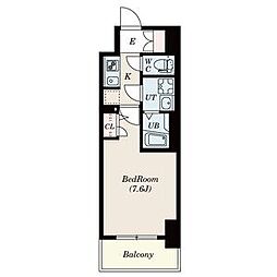 S-RESIDENCE葵 1Kの間取図画像