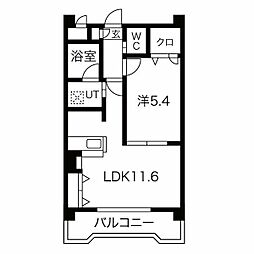 アートステージAi 1LDKの間取図画像