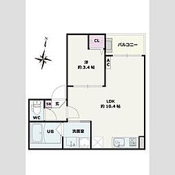 Jackkinjyo1 1LDKの間取図画像