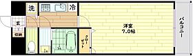 大阪府大阪市浪速区敷津西1丁目（賃貸マンション1K・6階・24.36㎡） その2