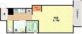 大阪府大阪市西区南堀江4丁目（賃貸マンション1K・10階・24.00㎡） その2