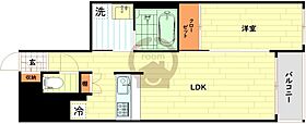 大阪府大阪市中央区釣鐘町2丁目（賃貸マンション1LDK・2階・37.57㎡） その2