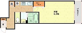 大阪府大阪市浪速区下寺3丁目（賃貸マンション1K・2階・25.54㎡） その2