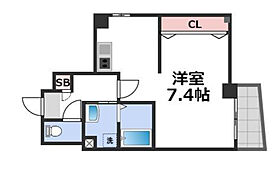 ラ・フォンテ大国  ｜ 大阪府大阪市浪速区大国3丁目（賃貸マンション1K・5階・28.41㎡） その2