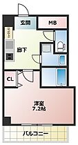 グランパシフィック桜川WEST  ｜ 大阪府大阪市浪速区桜川3丁目（賃貸マンション1K・7階・23.82㎡） その2