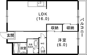 リッチウォーク大倉山 203 ｜ 兵庫県神戸市中央区楠町6丁目2-15（賃貸マンション2LDK・2階・50.00㎡） その2