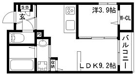 ソシオ  ｜ 兵庫県神戸市中央区野崎通4丁目4-18（賃貸アパート1LDK・2階・33.11㎡） その2