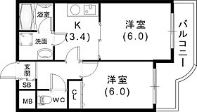 ファゼンダ78  ｜ 兵庫県神戸市中央区熊内町2丁目6-20（賃貸マンション2K・3階・35.06㎡） その2