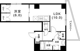 メゾンフローラ 602 ｜ 兵庫県神戸市中央区花隈町17-27（賃貸マンション1LDK・6階・37.74㎡） その2