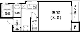 福栄ハイツ  ｜ 兵庫県神戸市中央区雲井通3丁目4-16（賃貸アパート1K・2階・25.28㎡） その2