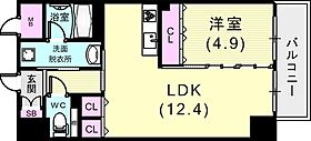 ルガールボニート新神戸  ｜ 兵庫県神戸市中央区布引町1丁目1-29（賃貸マンション1LDK・2階・43.53㎡） その2