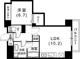 エスタンシア元町  ｜ 兵庫県神戸市中央区元町通3丁目12-11（賃貸マンション1LDK・6階・43.42㎡） その2