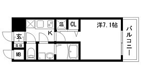 アドバンス三宮シュロス  ｜ 兵庫県神戸市中央区八雲通1丁目1-23（賃貸マンション1K・7階・23.72㎡） その2