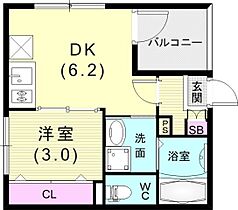 兵庫県神戸市長田区長田町5丁目3-23（賃貸アパート1DK・1階・25.30㎡） その2