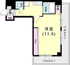 ブルームライフ兵庫 416 ｜ 兵庫県神戸市兵庫区入江通2丁目2-16（賃貸マンション1K・4階・33.63㎡） その2