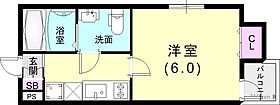 CASA松原 301 ｜ 兵庫県神戸市兵庫区芦原通2丁目2-6（賃貸アパート1K・3階・20.18㎡） その2