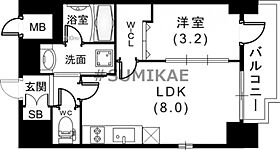 エステムコート神戸元町IIザ・サロン 1501 ｜ 兵庫県神戸市中央区元町通6丁目5-2（賃貸マンション1DK・15階・31.62㎡） その2