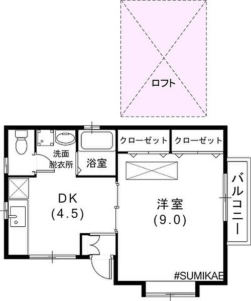 K-courT ASHIYA 201｜兵庫県芦屋市打出小槌町(賃貸アパート1SDK・2階・34.76㎡)の写真 その3