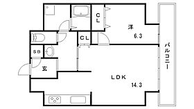 ＤＡＩＷＡマンション  ｜ 兵庫県神戸市中央区日暮通4丁目2-6（賃貸マンション1LDK・8階・58.00㎡） その2