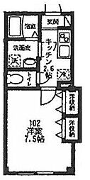 間取図画像 1K