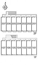 レオパレスビレック 104 ｜ 大阪府東大阪市衣摺2丁目9-35（賃貸アパート1K・1階・19.87㎡） その4