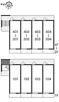 レオネクストカルミア 104 ｜ 大阪府豊中市長興寺北3丁目1-45（賃貸マンション1K・1階・26.08㎡） その4