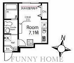 東京都世田谷区桜丘4丁目（賃貸アパート1R・1階・20.12㎡） その2