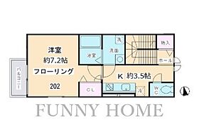 東京都世田谷区桜丘2丁目（賃貸アパート1K・1階・26.49㎡） その2