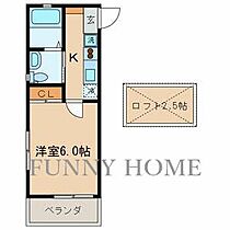 東京都世田谷区砧2丁目（賃貸アパート1K・2階・19.93㎡） その2