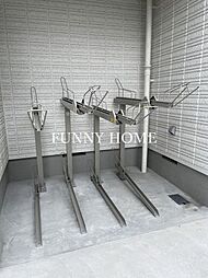 駐輪1台可能です♪駅まで楽々♪