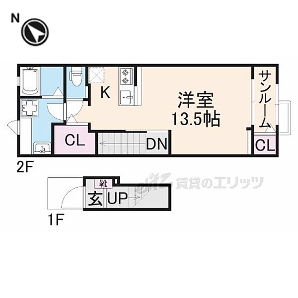 ルミエール弥栄I 202｜兵庫県豊岡市弥栄町(賃貸アパート1R・2階・40.94㎡)の写真 その1