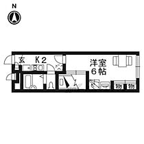 京都府南丹市園部町栄町２号（賃貸アパート1K・2階・22.35㎡） その2