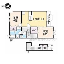 ニアパークA 202 ｜ 京都府舞鶴市八反田北町（賃貸アパート2LDK・2階・58.80㎡） その2