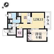 ミップルハウスＡ 102 ｜ 京都府福知山市石原３丁目（賃貸アパート1LDK・1階・46.71㎡） その2