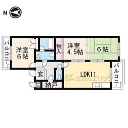 🉐敷金礼金0円！🉐スクエアメゾン並河B