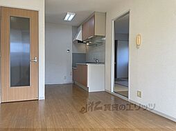 京都丹後鉄道宮豊線 与謝野駅 5.9kmの賃貸アパート 1階2LDKのリビング/ダイニング