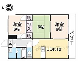 ユーミーマンションアルファ 3LDKの間取図画像