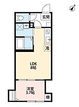 robot home 上本郷  ｜ 千葉県松戸市緑ケ丘2丁目（賃貸アパート1LDK・1階・27.92㎡） その2