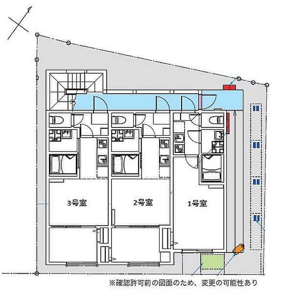 robot home 上本郷 ｜千葉県松戸市緑ケ丘2丁目(賃貸アパート1LDK・2階・27.50㎡)の写真 その21