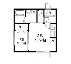 ドルフＫ－3  ｜ 千葉県松戸市上本郷（賃貸アパート1DK・2階・29.59㎡） その2