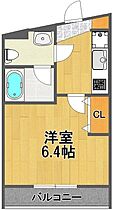 ピノ松戸新田  ｜ 千葉県松戸市松戸新田（賃貸マンション1K・3階・22.47㎡） その2