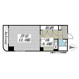 フォーラムイン東京 1DKの間取図画像
