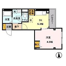 ガーデンハウス南大塚 1DKの間取図画像