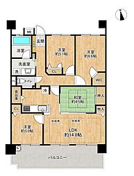 間取図画像 4LDK